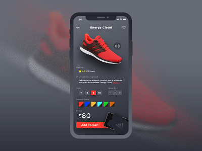 Adidas_Shoes_Ecommerce_App Ui