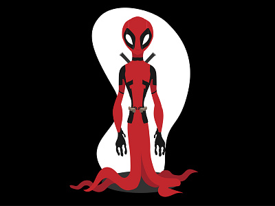 Alien Deadpool alien comic deadpool flats marvel