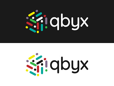 Logo for QBYX branding idenity logo