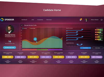 Candidate app ui ux
