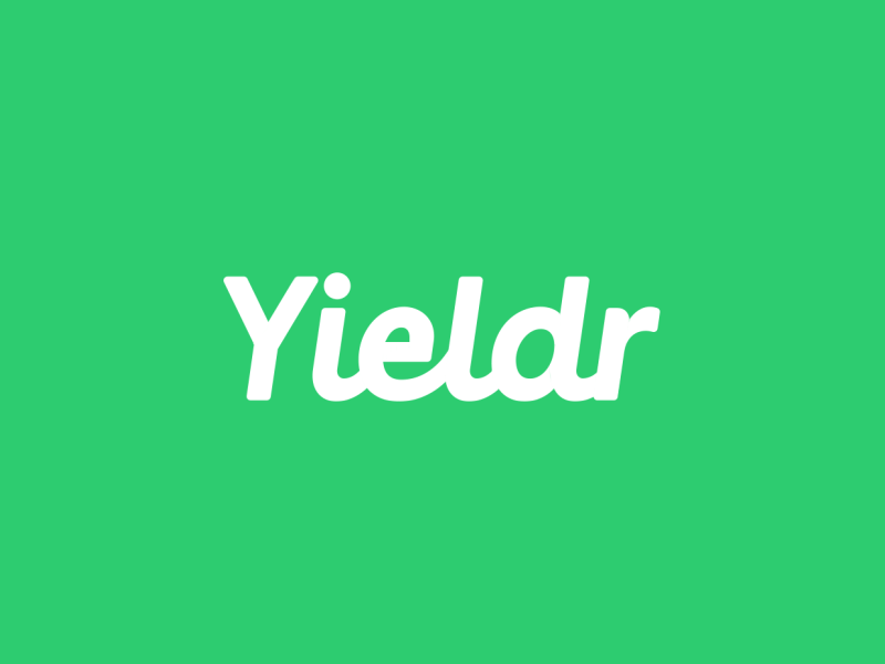 New Yieldr Logo Animation animation loader logo animation minimalistic