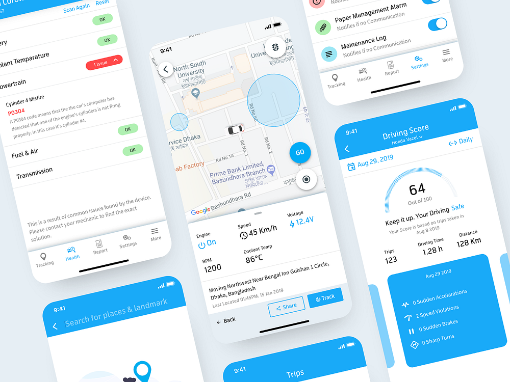 Train Tracking App by Ahmad Firoz 👨‍💻 on Dribbble