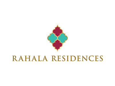 Rahala Residences arabic branding hotel logo vector