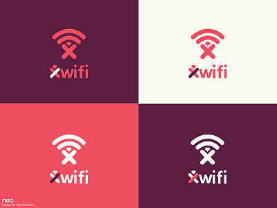 Xwifi Logo design