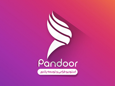 Pandoor Logo graphic design logo design p design p logo pandoor logo studio logo