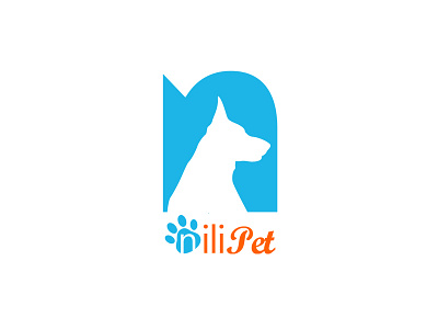 Nilipet Pet shop logo brand dog logo graphic logo logodesign pet logo pet shop logo photoshop