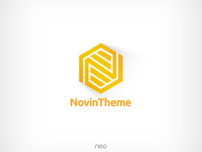 Novin Theme logo brand designer logo graphic logo logodesign photoshop studio logo theme logo