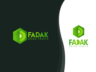 Fadak Logo brand design driedfruits fruit fruit logo graphic design illustration logo logo design logodesign