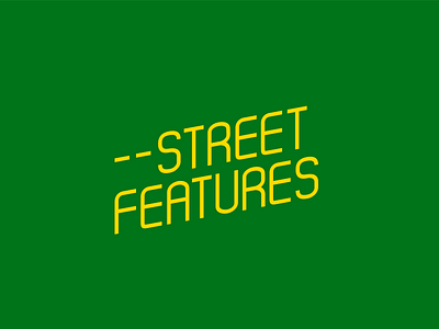 Street Features Logo Design