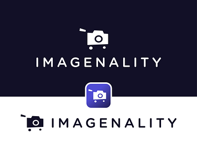 Imagenality Logo Design app branding design icon logo