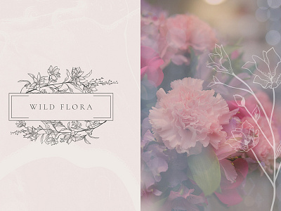 Flowered Monogram & Logo Collection floral monograms floral frames floral logo flowered monograms girly handwritten handwritten monograms logo collection logo creator logo templates elegant feminine logos