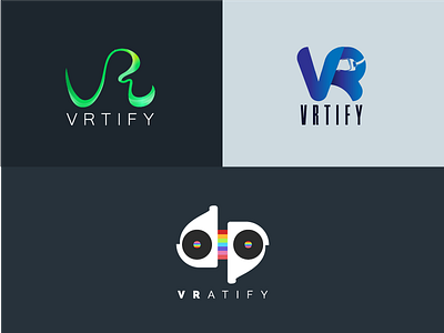 Identity Mark for VR Company blue gaming glasses new gaming reality games ultra reality games virtual reality vr vr experience vr games vr glasses vr logo