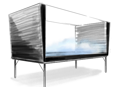 Coffee Table Concept iD coffee table concept design digital sketch drawing furniture id industrial sketch