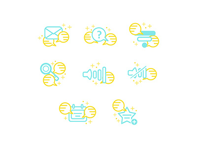 Business Icons Set Vector flat