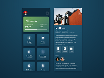 Smart Home App | Concept
