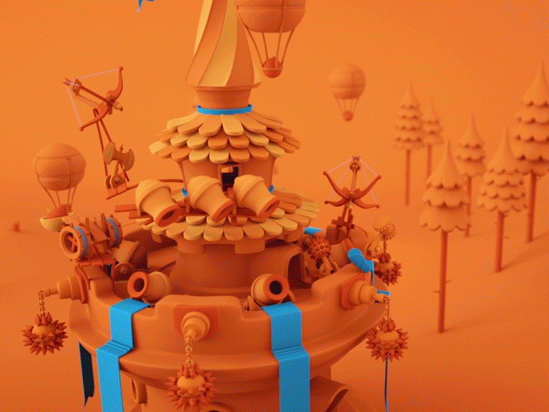 "All The Things" - Now Live 3d all the things animation att c4d cinema 4d color octane playful short short film vray