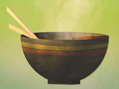 noodle dish_wip 2d 3d c4d texture