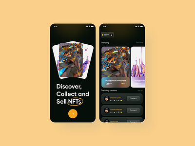 NFT UI figma ui ux