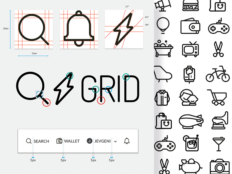 Icons by Perkbox on Dribbble