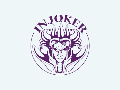 The Injoker dota dota 2 dota parody design icon injoker invoker joker logo