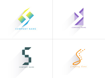 S Logo branding letters logo vector