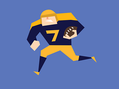 ACME PACKER football illustration nfl packers vector