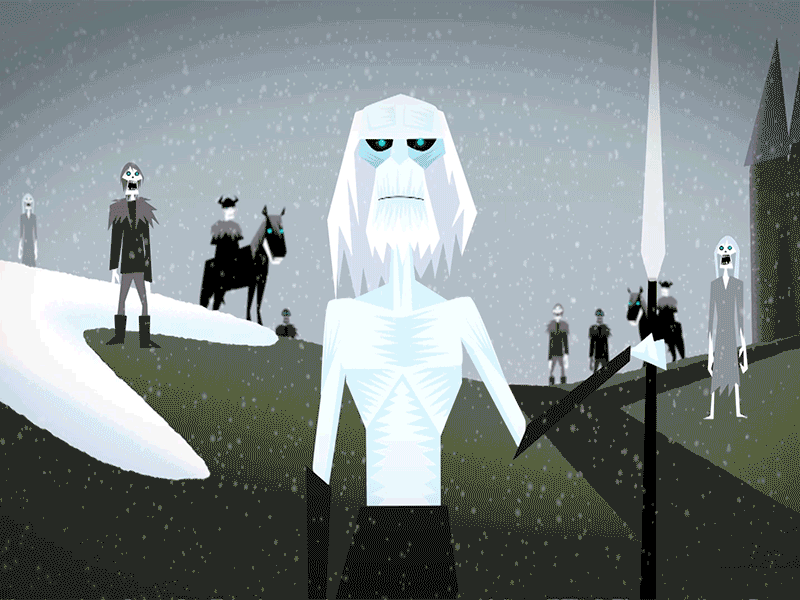 Winter is Coming... animation gameofthrones illustration