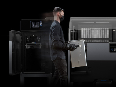 Formlabs Fuse 1 and Fuse Sift 3d printer 3d printing branding design design system formlabs industrial design photography product experience ui unboxing user experience ux
