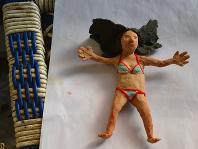 Shooting Stopmotion modeling clay plasticine stopmotion