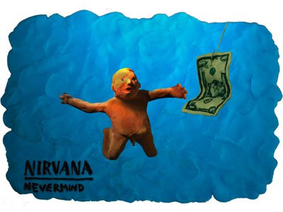 Nevermind Sculpture Illustration