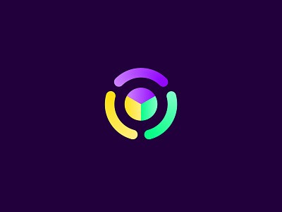 Gradient Circle Logo circle gradient logo vivid