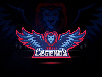 Jersey Legends brand design esports identity logo