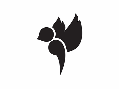 Not A Sparrow Falls awareness icon illustration illustrator logo minimalism