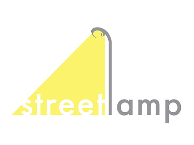 Street lamp design digital art graphic design icon illustration illustrator logo minimalism type typography vector word play