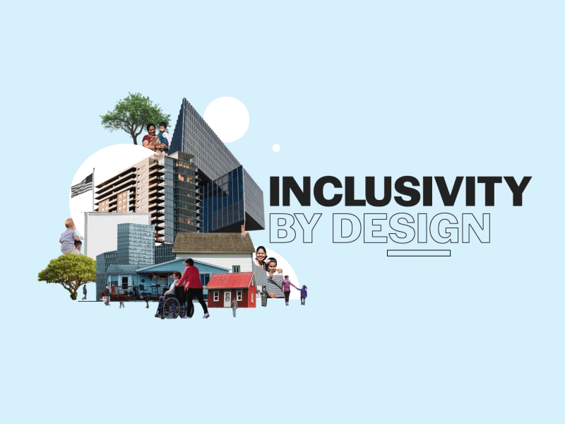 Inclusivity by Design 2d animation design designs gensler gif housing inclusivity title