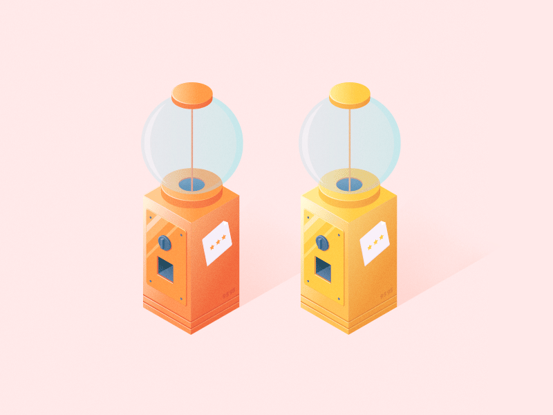 Hello Dribbble i tried illustration isometric