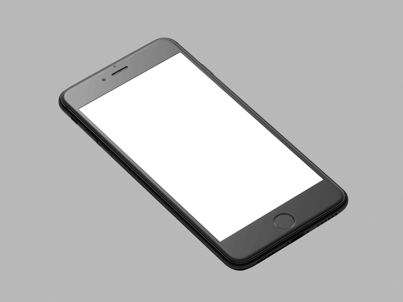 Mockup iphone 7 screen 7 ae after animation effects gif iphone mockup motion prototype