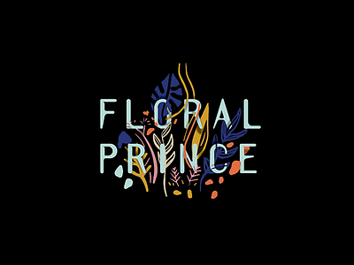 Floral Prince color floral florals flower flowers music patterns prince