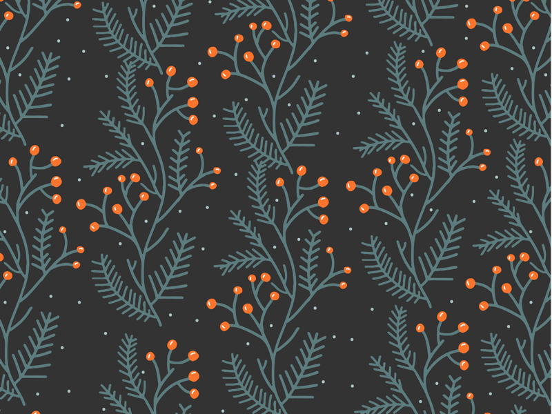 Holiday Gift Wrap 1/4 illustration surface design wallpaper patterns christmas
