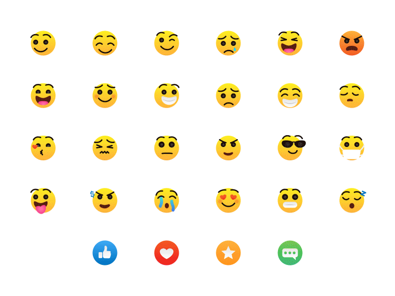 Emoji package animation design designer eden raymond emoji emotion face icon illustartion logodesign lottie messege motion product design raymodesign raymond ui ux vector youiks