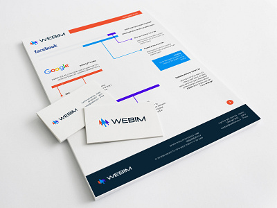 Webim branding logo design motion graphic web design