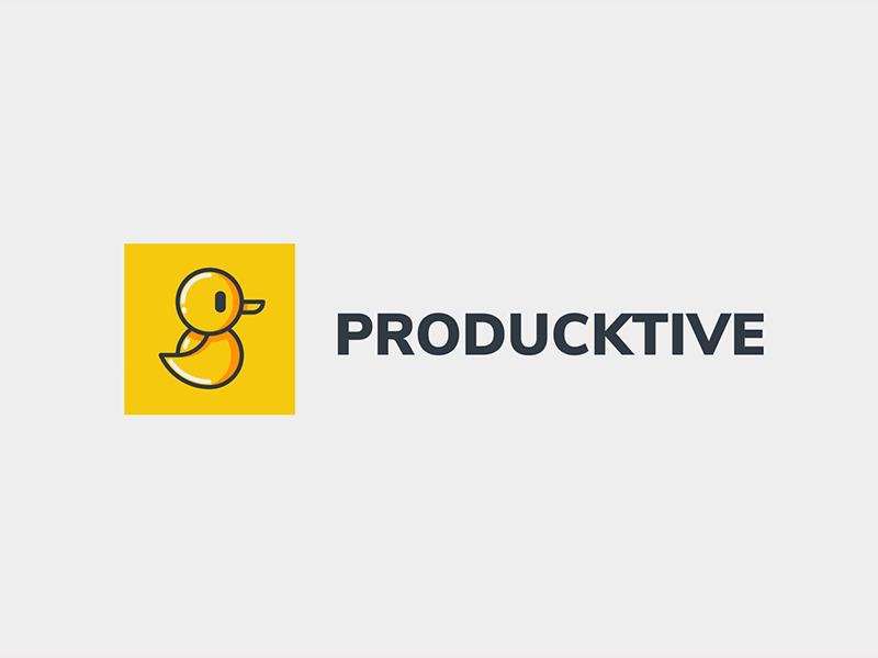 Producktive animation branding design icon illustration logo logo design motion design motion graphic vector