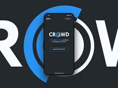 Dark PWA Mobile Design blue branding button clean dark dark version logo mobile pwa retangular typography ui ui design vector