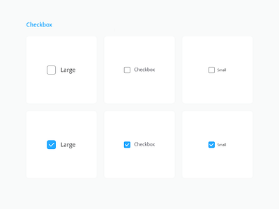 Checkbox Design Systems checkbox click clicked design design systems large medium selection size small styleguide ui uiux