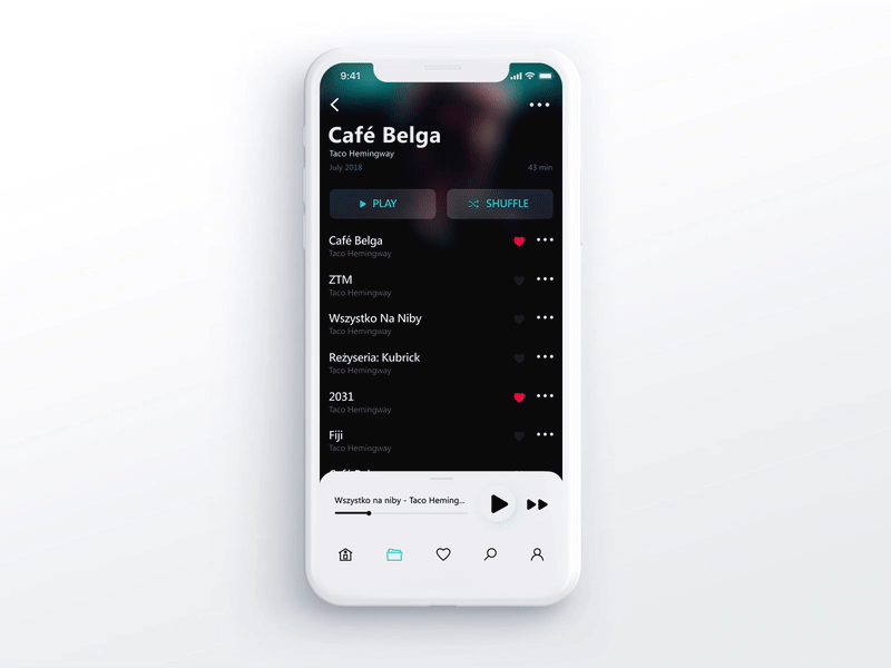 Music Player - Mobile App