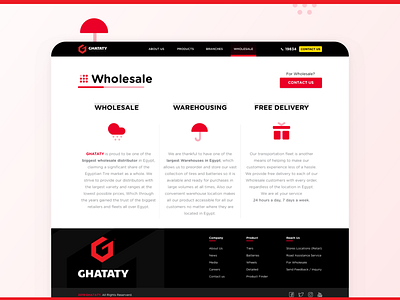 GHATATY Website - Wholesale contact us ghataty ghataty icons ui ux web web design website website design