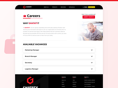 GHATATY Website - Careers Page