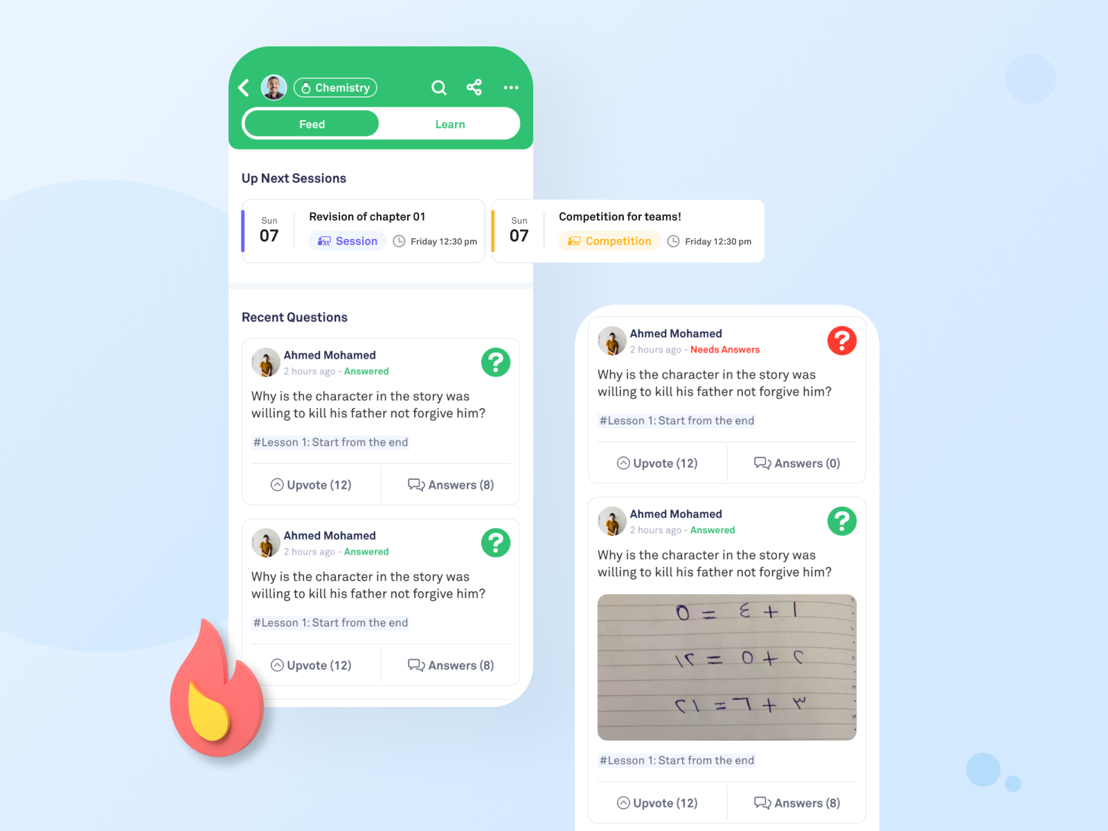 Questions - Social Learning Platform - Study Group By Khalifa On Dribbble