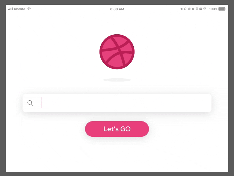 Hello Dribbble! KHALIFA is here