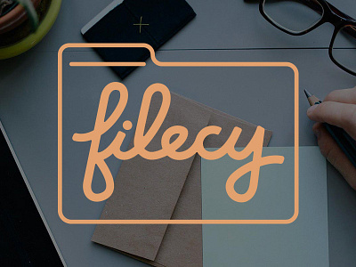 Filecy Consultancy & Design Co Brand brand classy elegant file filecy folder logo simple